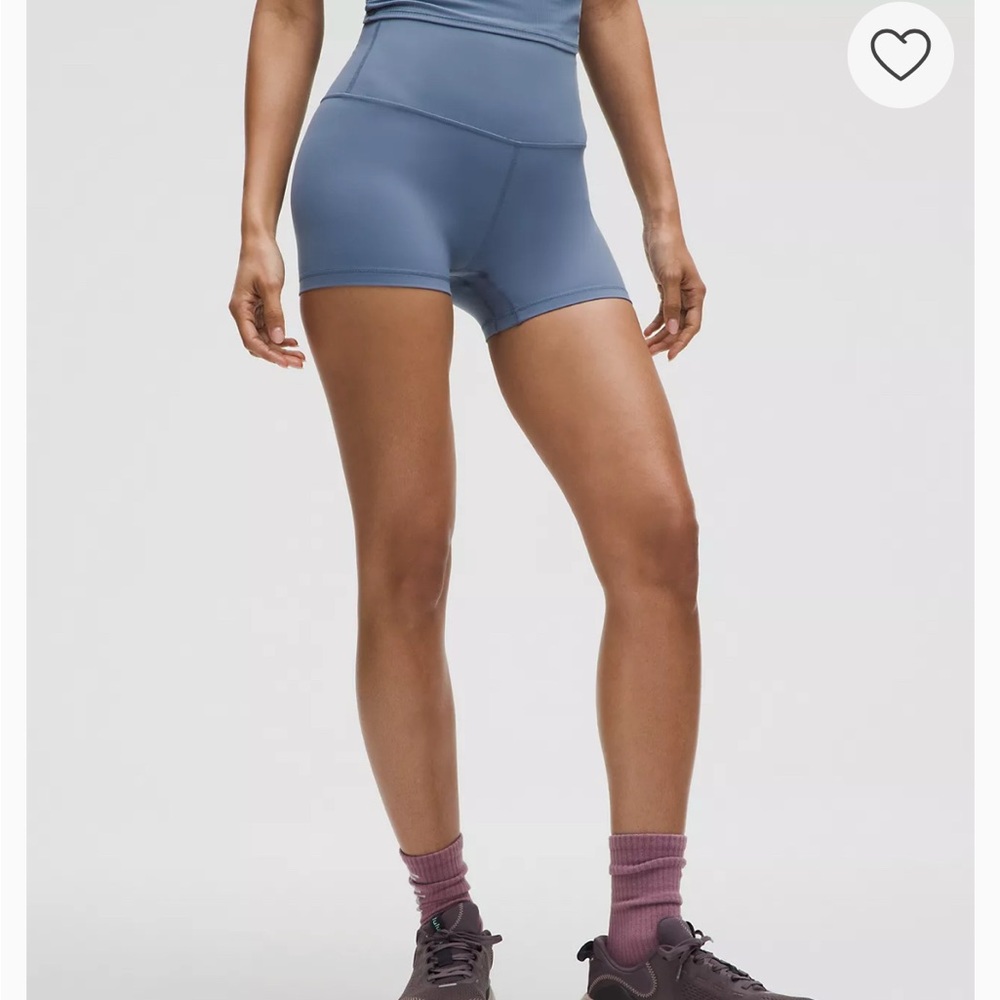 lululemon athletica Blue Bike Shorts - Picture 4 of 4
